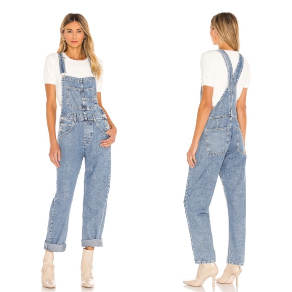 Free People Denim - Free People Ziggy Denim Overalls XS
